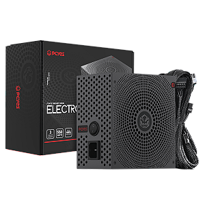 Fonte Gamer Pcyes Electro V2 550W Black Vulcan 80 Plus Bronze - Elecv2Pto550W