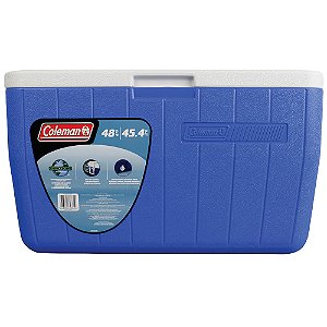 Caixa Térmica 48QT 45,4 Litros Azul Coleman
