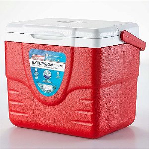 Caixa Térmica 9 QT 8,5 Litros Vermelha Coleman