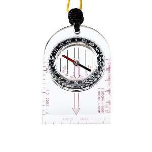 Bússola Líquida Com Régua Mapa Com Tirante Guepardo