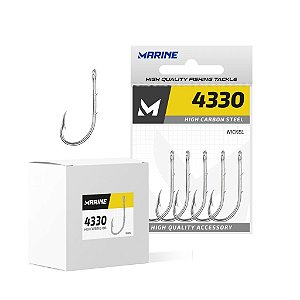 Anzol 4330 Nickel Caixa Com 50 Unidades Marine Sports