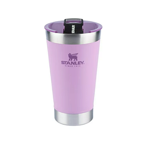 Copo Térmico Cerveja Com Tampa 473ml Lilac Stanley