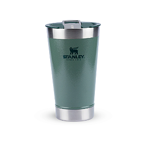 Copo Térmico De Cerveja Com Tampa 473ml Hammertone Green Stanley