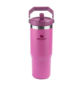 TUMBLER TERMICO FLIP STRAW 887 ML AZALEA STANLEY