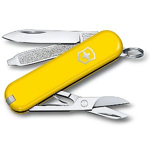 Canivete Victorinox Classic SD 7 Funções Amarelo