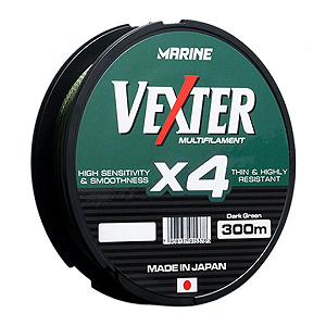 Linha Para Pesca Vexter X4 Verde 20lb 300 Metros Marine Sports