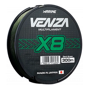 Linha Para Pesca Venza X8 Verde 30lb 300 Metros Marine Sports
