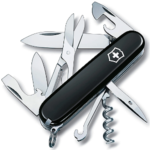 Canivete Victorinox Climber Preto 14 Funções Original Suíço 91mm