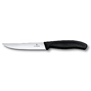 Faca de Mesa para Churrasco Victorinox Swiss Classic Serrilhada 12cm Original