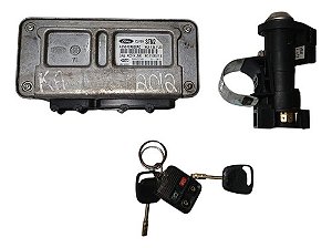 Kit Code Módulo Injeção Ford Ká Manual 2012 2013 Usado