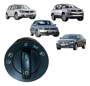 Botão Farol Chave Luz Milha Volkswagen Jetta 2007 2008 2009