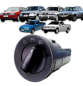 Botão Farol Interruptor Chave Luz Gol Parati Saveiro G4 G5