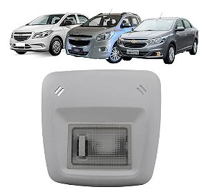 Lanterna Cortesia Luz Teto E Moldura Onix Spin Prisma Cobalt