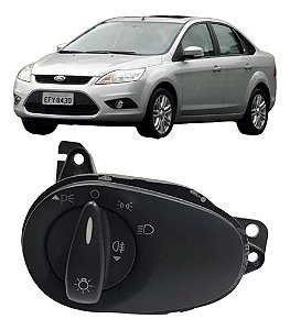 Chave Comando Botão Farol Ford Focus 2000 2001 2002 2003 Preto