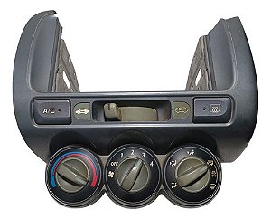 Moldura Comando Ar Condicionado Honda Fit 2006 2007 2008