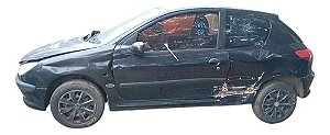 Peugeot 206 1.0 16v Gasolina 2004 2005 Sucata/motor/cambio