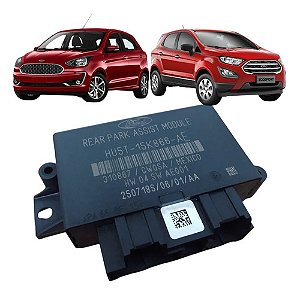 Módulo Sensor Estacionamento Park Ford Ecosport Ká 2014 2022 Preto