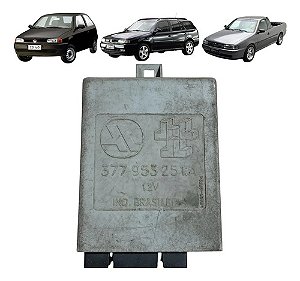Modulo Central Vidro Trava Vw Gol Parati 95 98 377953251a