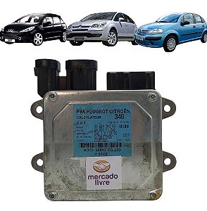 Módulo Direção Citroen C3 2003-12 9665434080