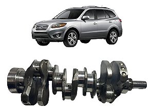 Virabrequim 0,25 Hyundai Santa Fé 3.5 V6 Gasolina 2011 2012