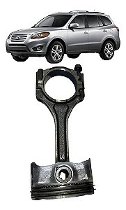 Pistão Biela 0,25 Hyundai Santa Fé 3.5 V6 Gasolina 2011 2012