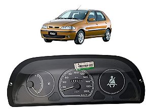 Painel Instrumento Fiat Fiorino 2000 2001 6062240010 Preto