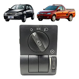 Chave Luz Farol Chevrolet Corsa Montana Maxx 2005 2006 2007 Preto
