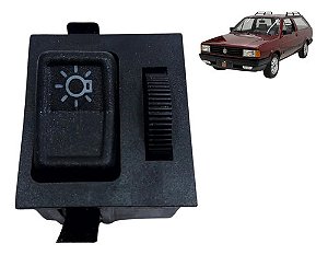 Botão Farol Gol Voyage 1988 1989 1990 1991 1992 1993 1994