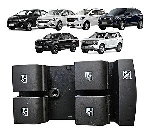 Comando Botão Vidro Elétrico Gm S10 Trailblazer Spin 2025