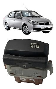 Botão Desembaçador Renault Symbol 2008 2009 2010 2013 446719