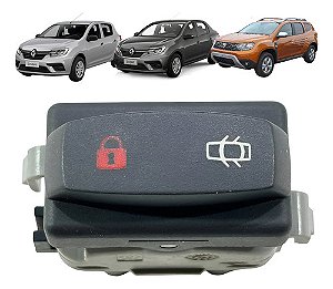 Botão Trava Elétrica Renault Sandero Logan Duster