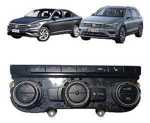 Comando Ar Condicionado Volkswagen Jetta Passat 2015 2016