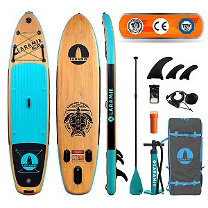 Prancha Stand Up Inflável De Alta Performance + Kit- Laramie KIT-MA