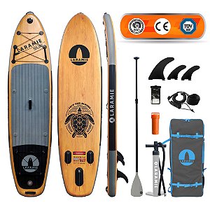 Prancha Stand Up Inflável De Alta Performance + Kit- Laramie KIT-MC