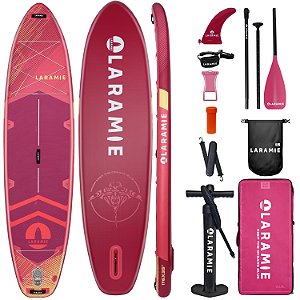 Prancha Stand Up Inflável 11.6' + Kit Laramie Kit-xpink