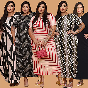 Vestido Longo Tais Butique