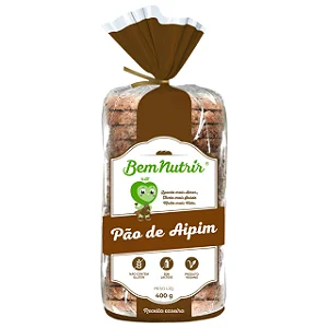 Pão de Aipim sem Glúten e sem Lactose