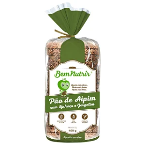 Pão de Aipim com Linhaça e Gergelim sem Glúten e sem Lactose