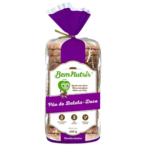 Pão de Batata-Doce sem Glúten e sem Lactose