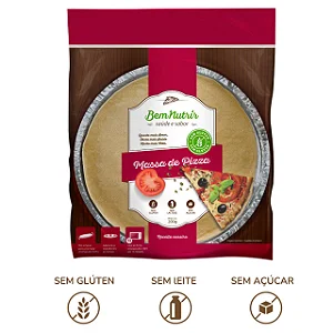 Massa de Pizza sem Glúten e sem Lactose