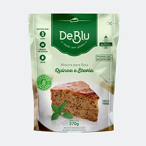 Mistura para Bolo com Quinoa e Stévia sem Glúten