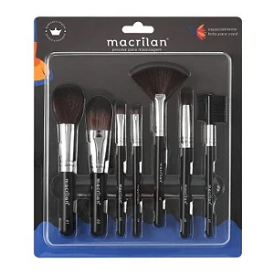 Kit De Pincéis Macrilan Com 7 Peças