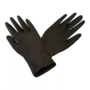 Luva De Látex Black Grande Marco Boni 20 Unidades