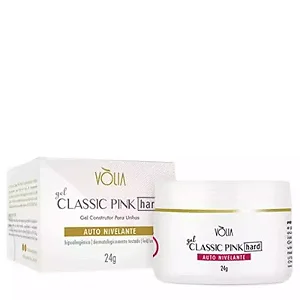 Gel Construtor Para Unhas Classic Pink Hard Vòlia 24g