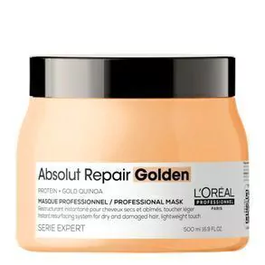 Máscara Capilar Absolut Repair Golden Protein + Gold Quinoa L'Oréal Professionnel 500ml