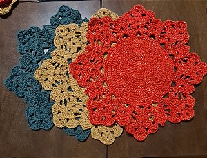 Sousplat floco de neve