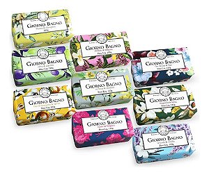 Kit Sabonete Barra Puro Vegetal Giorno Bagno 14 Unidades