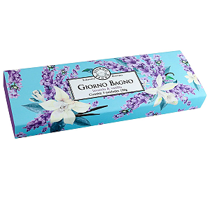Kit Presenteável Sabonete Barra Giorno Bagno Lavanda e Vanilla 3X100g