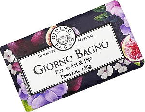 Sabonete em Barra Giorno Bagno Flor de Iris e Figo 180g