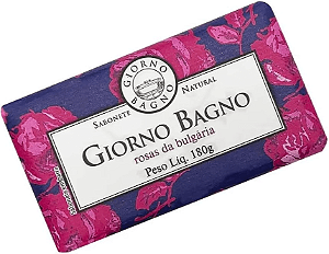 Sabonete em Barra Giorno Bagno Rosas da Bulgária 180g